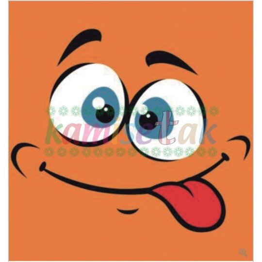 Diseño "Cara sonrisa" para tu prenda | Kamisetak