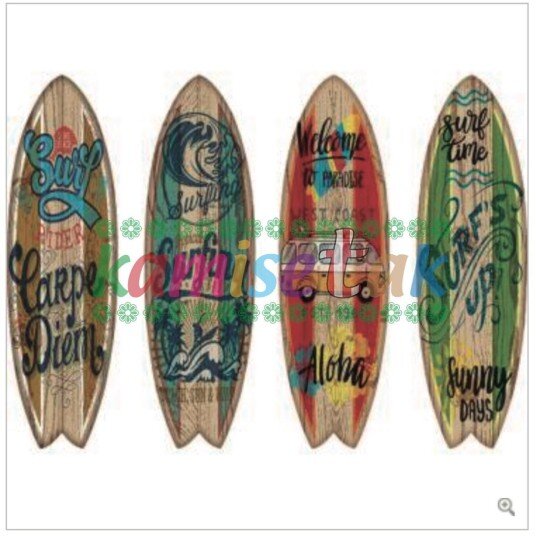Diseño "Cuatro tablas surf" para tu prenda | Kamisetak