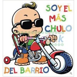 "Soy el más chulo del barrio" | Diseño Kamisetak Bilbao