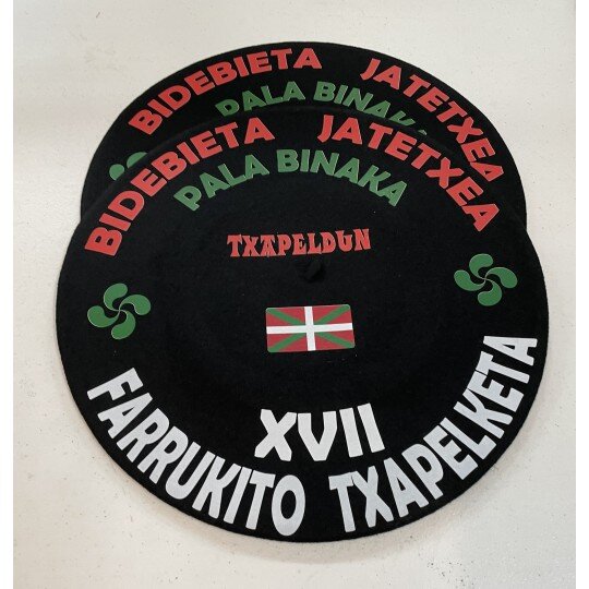 Txapelas publicitarias personalizadas | Kamisetak Bilbao