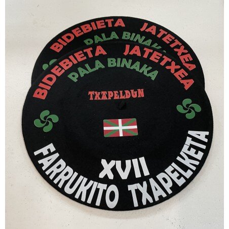 Txapelas publicitarias personalizadas | Kamisetak Bilbao