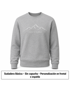 Sudaderas básicas personalizadas | Kamisetak Bilbao