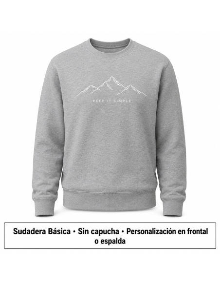 Sudaderas básicas personalizadas | Kamisetak Bilbao
