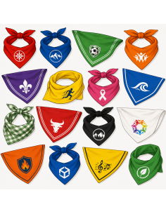 Pañueos básicos personalizados de fiestas 2