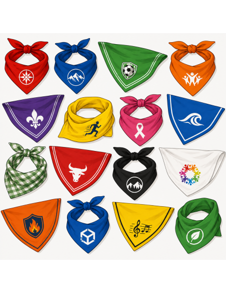 Pañuelos de fiestas personaliados